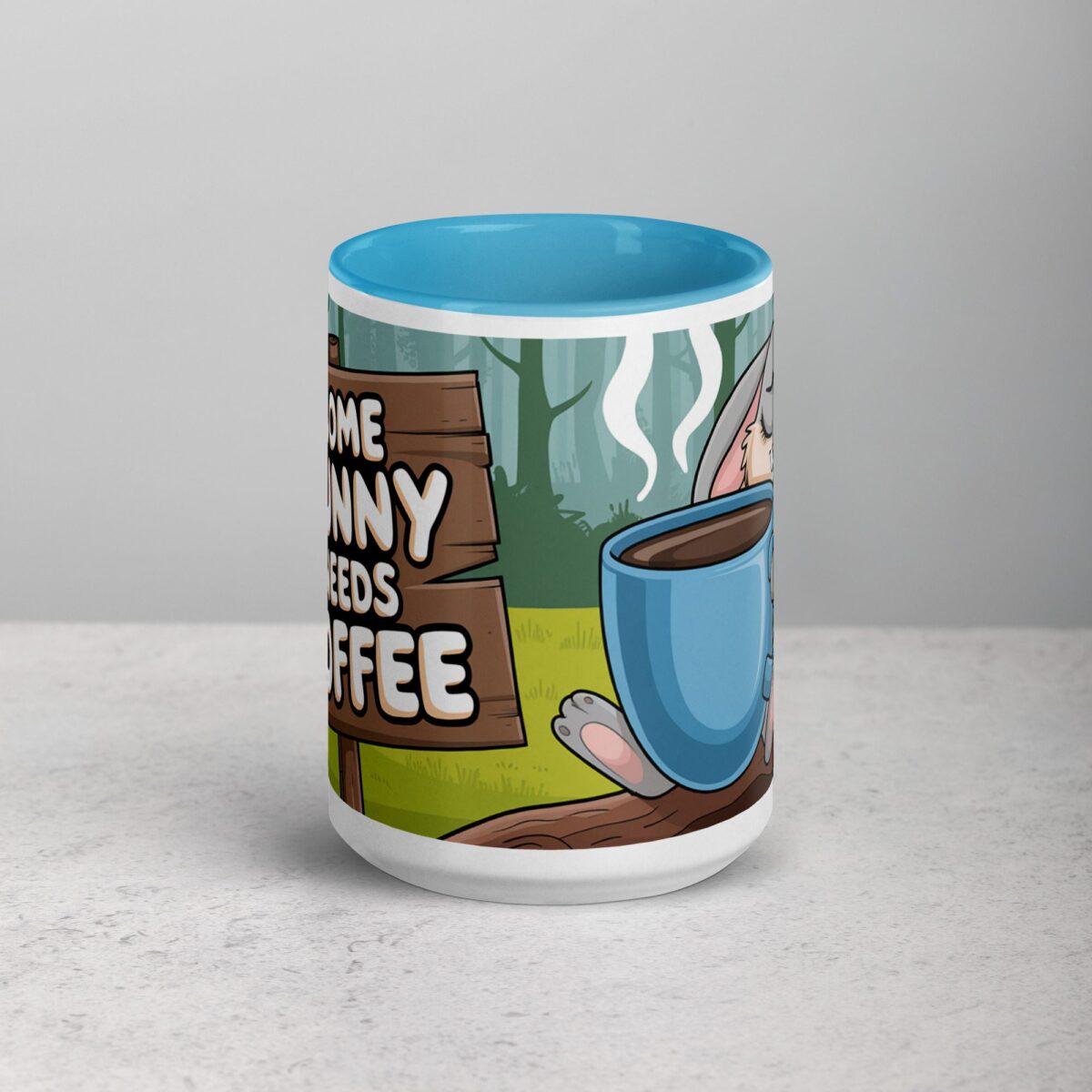 Some Bunny Needs Coffee Easter Mug - Image 16