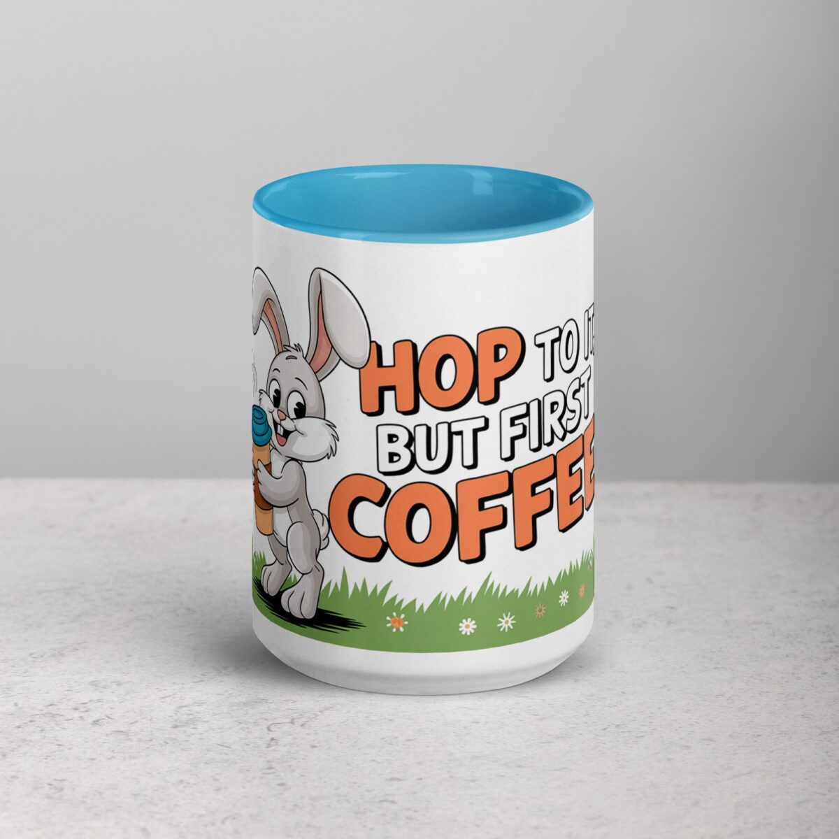 Hop To It, But First Coffee Easter Mug - Image 16