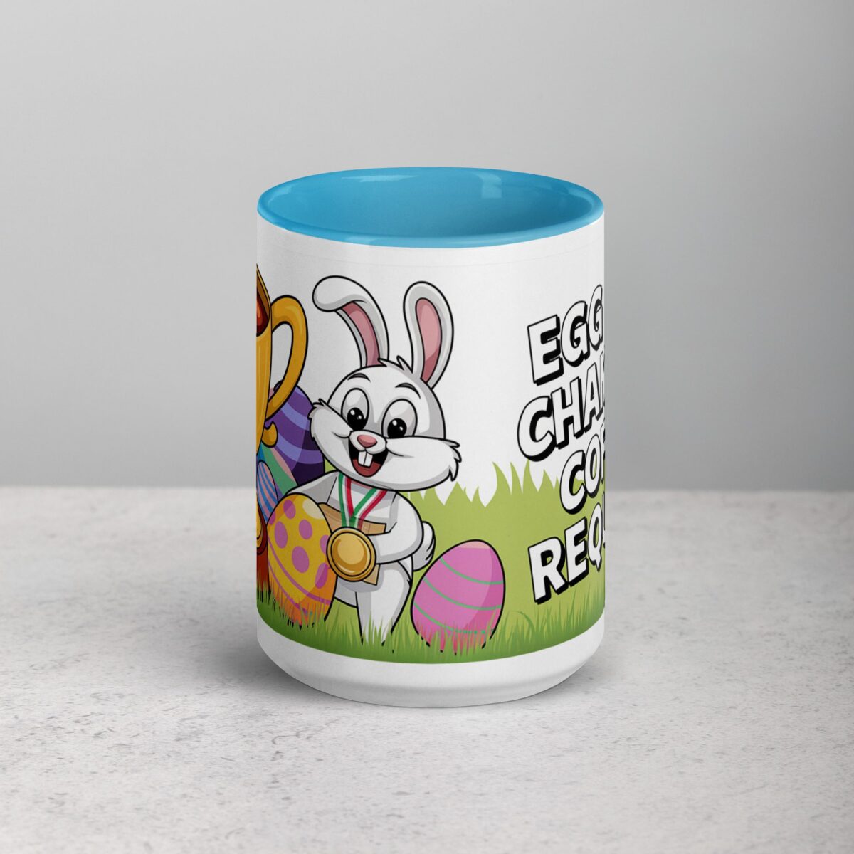 Egg Hunt Champion, Coffee Required Easter Mug - Image 16