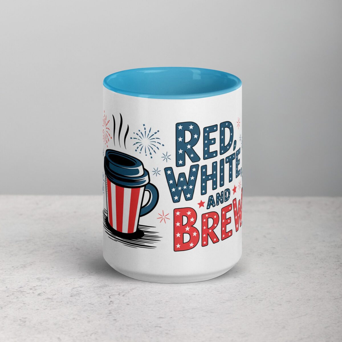 Red, White, and Brew July 4th Coffee Mug - Image 16