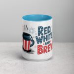 Red, White, and Brew July 4th Coffee Mug - Image 16