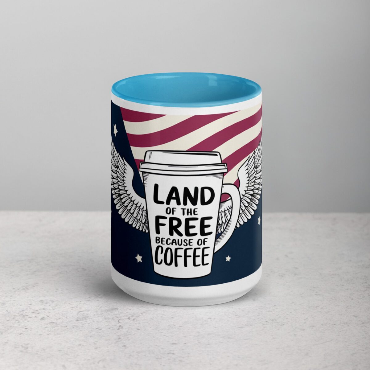 Land of the Free, Because of Coffee Mug - Image 16