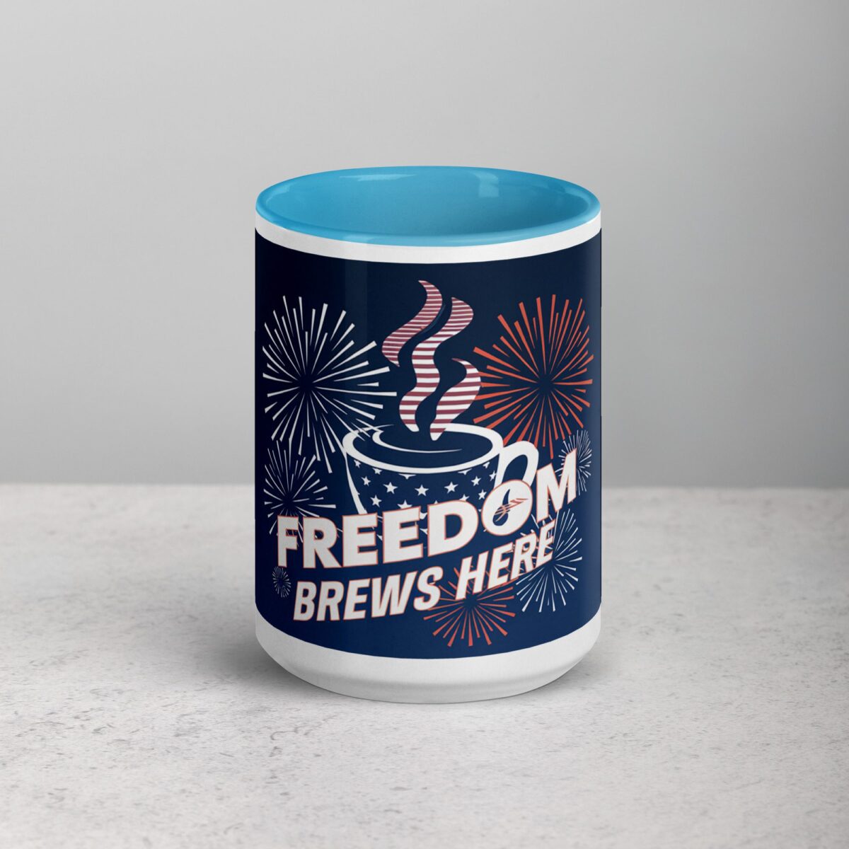 Freedom Brews Here Independence Day Mug - Image 16