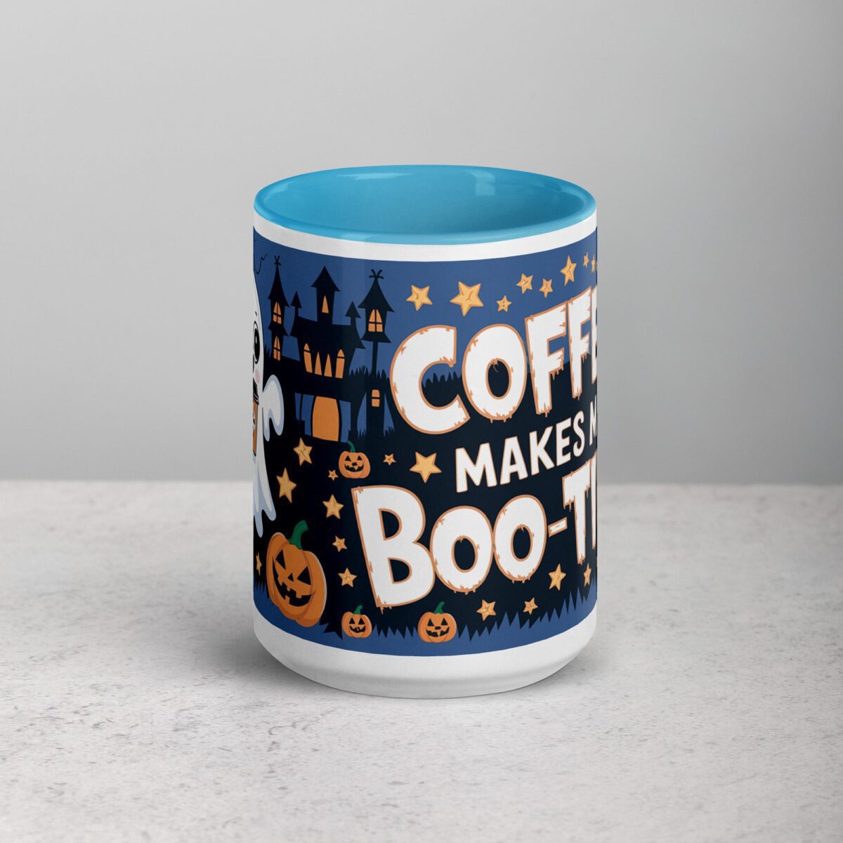 Coffee Makes Me Boo-tiful Ghost Mug - Image 16