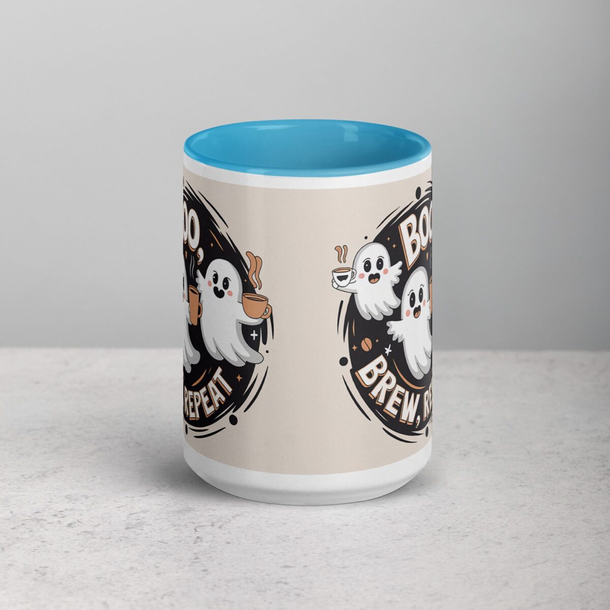 Boo, Brew, Repeat Halloween Coffee Mug - Image 16