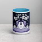 I’m Here for the Boos & Brews Ghost Coffee Mug - Image 16