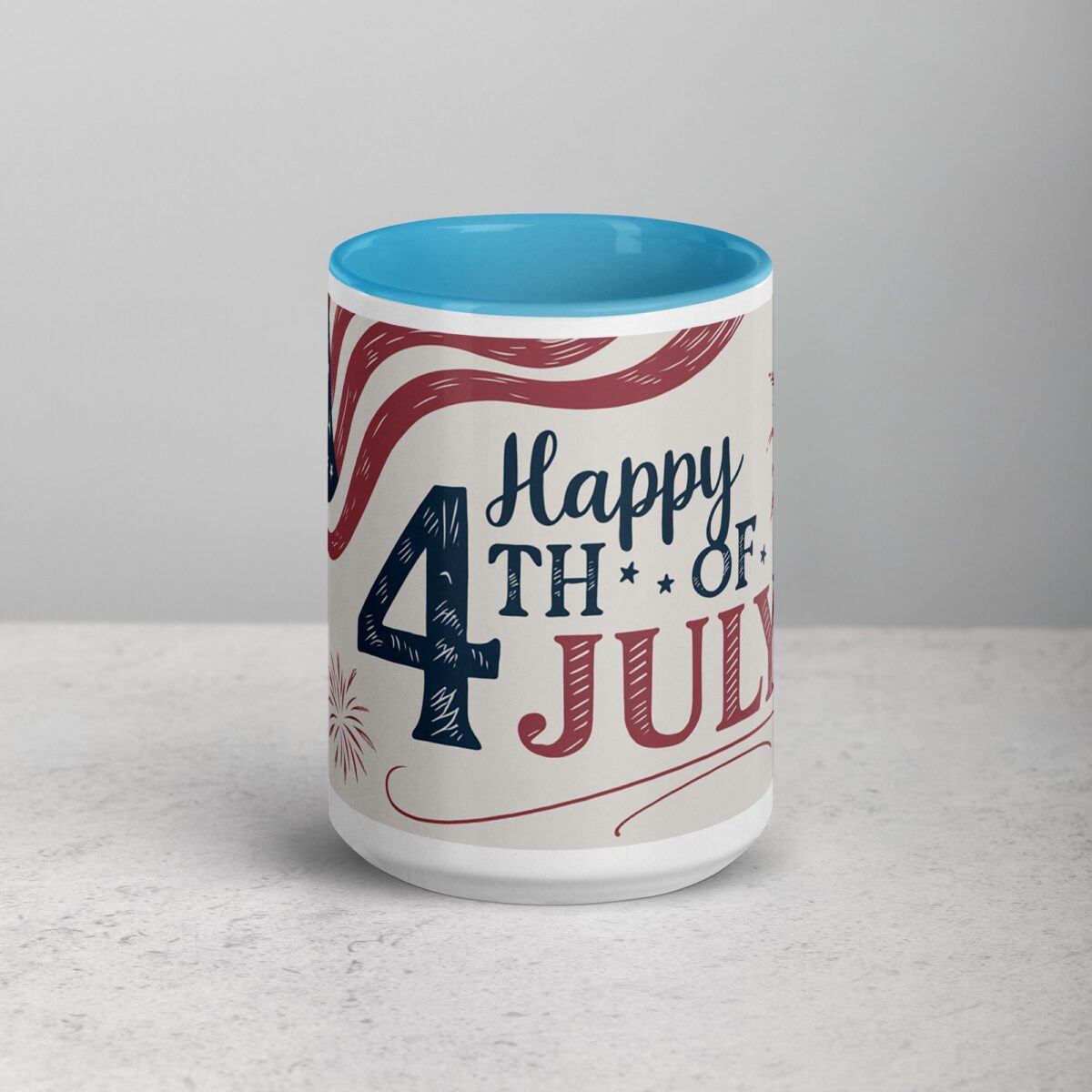 Happy 4th of July Elegant Coffee Mug - Image 16