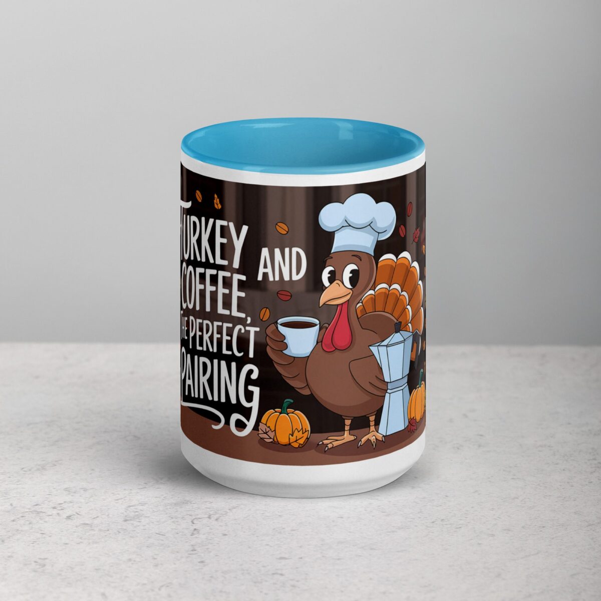 Turkey and Coffee, the Perfect Pairing Thanksgiving Mug - Image 16