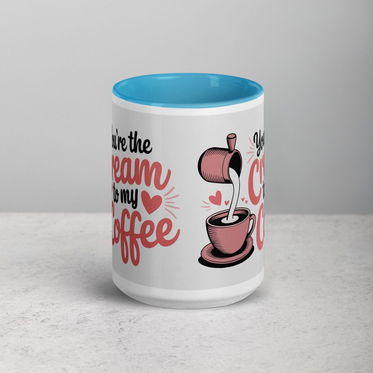 You’re the Cream to My Coffee Valentines Day Mug - Image 16