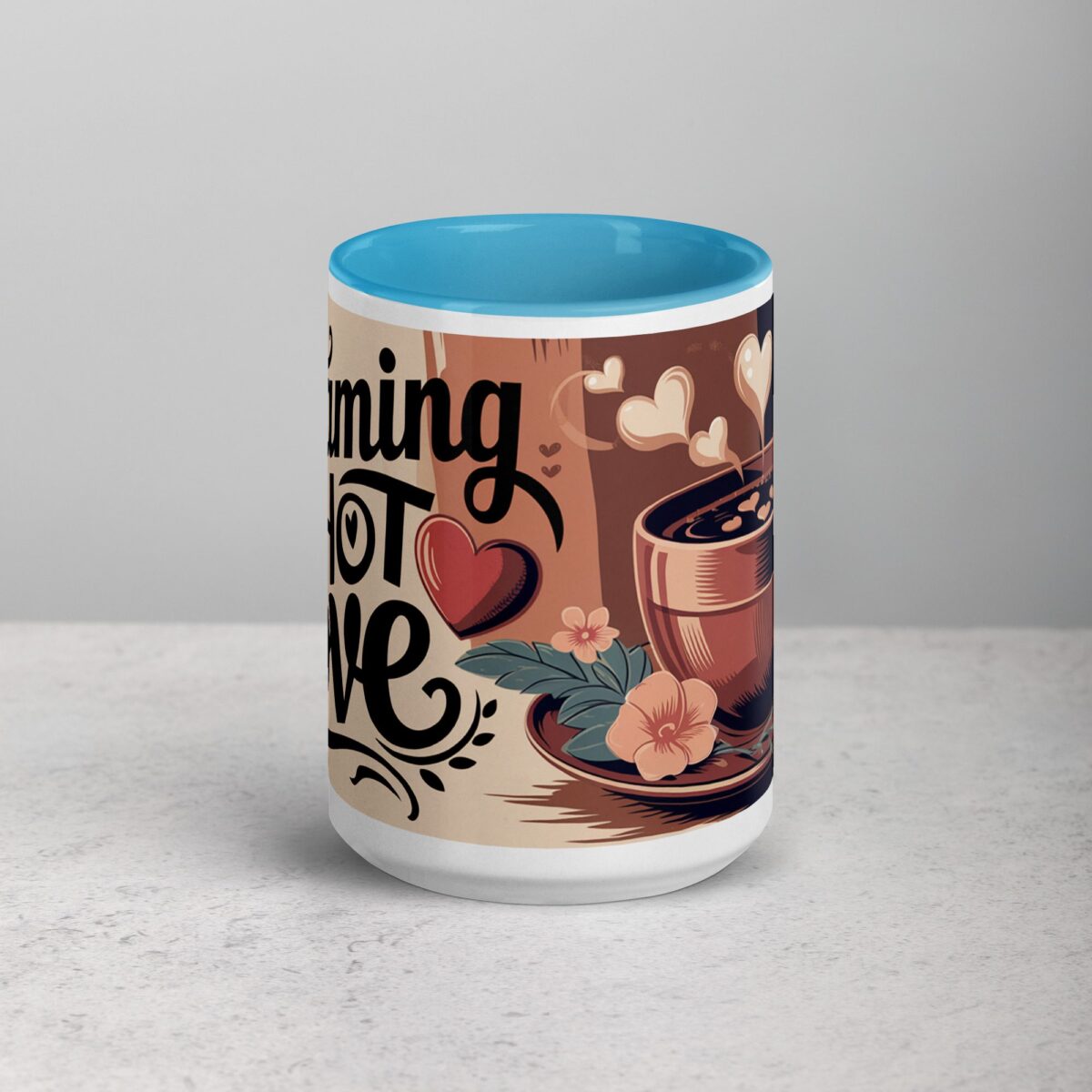 Steaming Hot Love Valentines Day Coffee Mug - Image 16