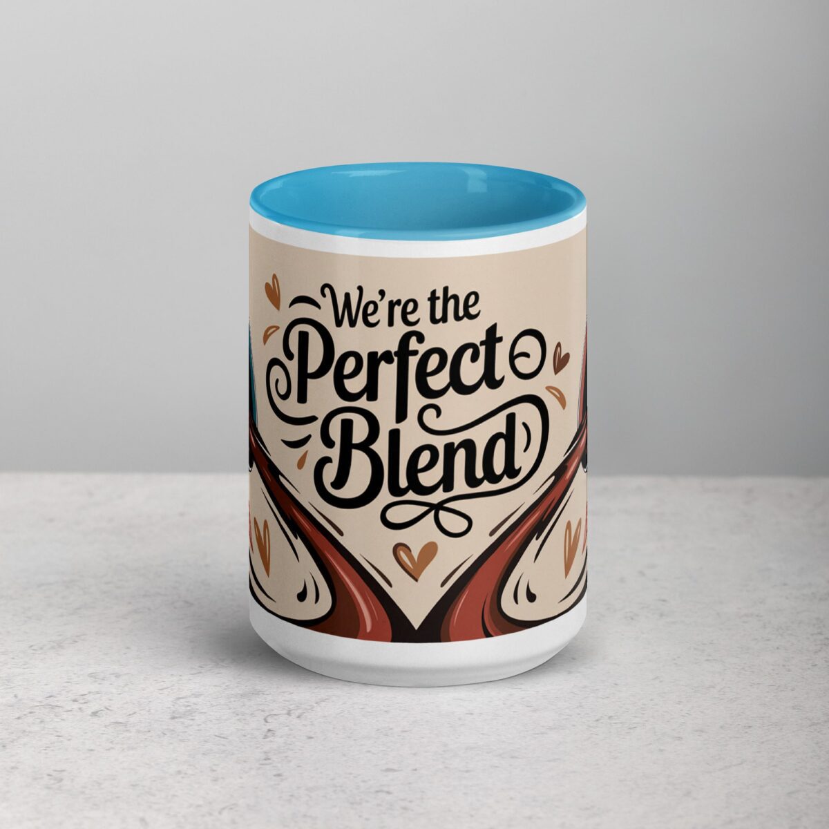 We’re the Perfect Blend Valentines Day Coffee Mug - Image 16