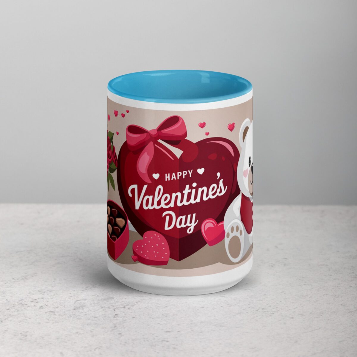 Happy Valentine's Day Sophisticated Coffee Mug - Image 16