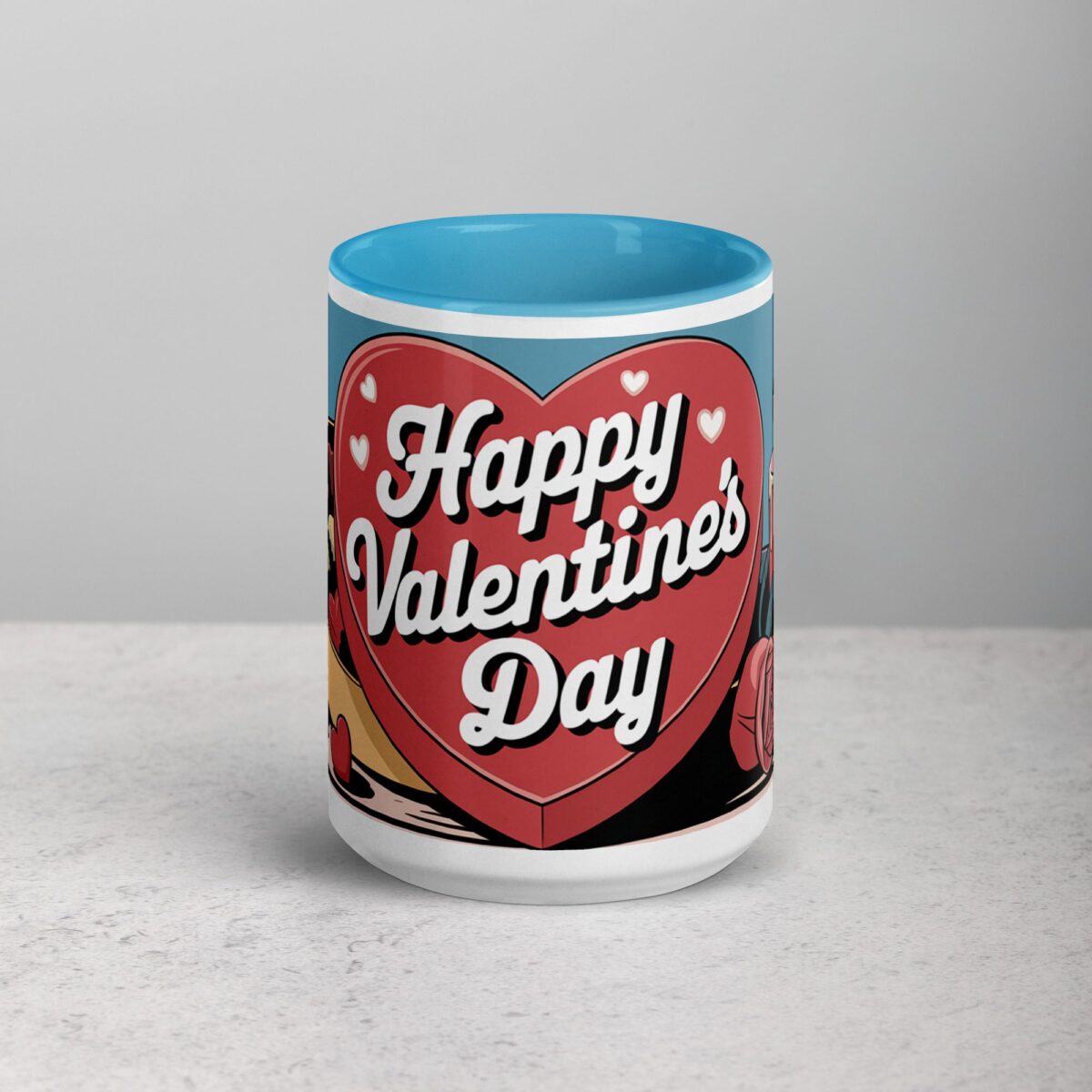 Happy Valentine's Day Retro Coffee Mug - Image 16