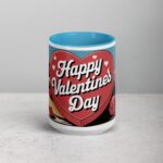 Happy Valentine's Day Retro Coffee Mug - Image 16