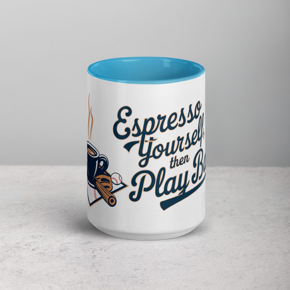 Espresso Yourself, Then Play Ball Coffee Mug & Tea Cup - Image 16