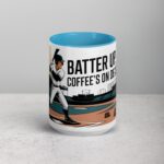 Batter Up, Coffee’s On Deck Baseball Mug - Image 16