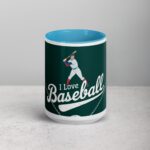 I Love Baseball Elegant Coffee Mug & Tea Cup - Image 16