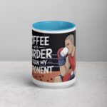 Coffee Hits Harder Than My Opponent Boxing Mug - Image 16