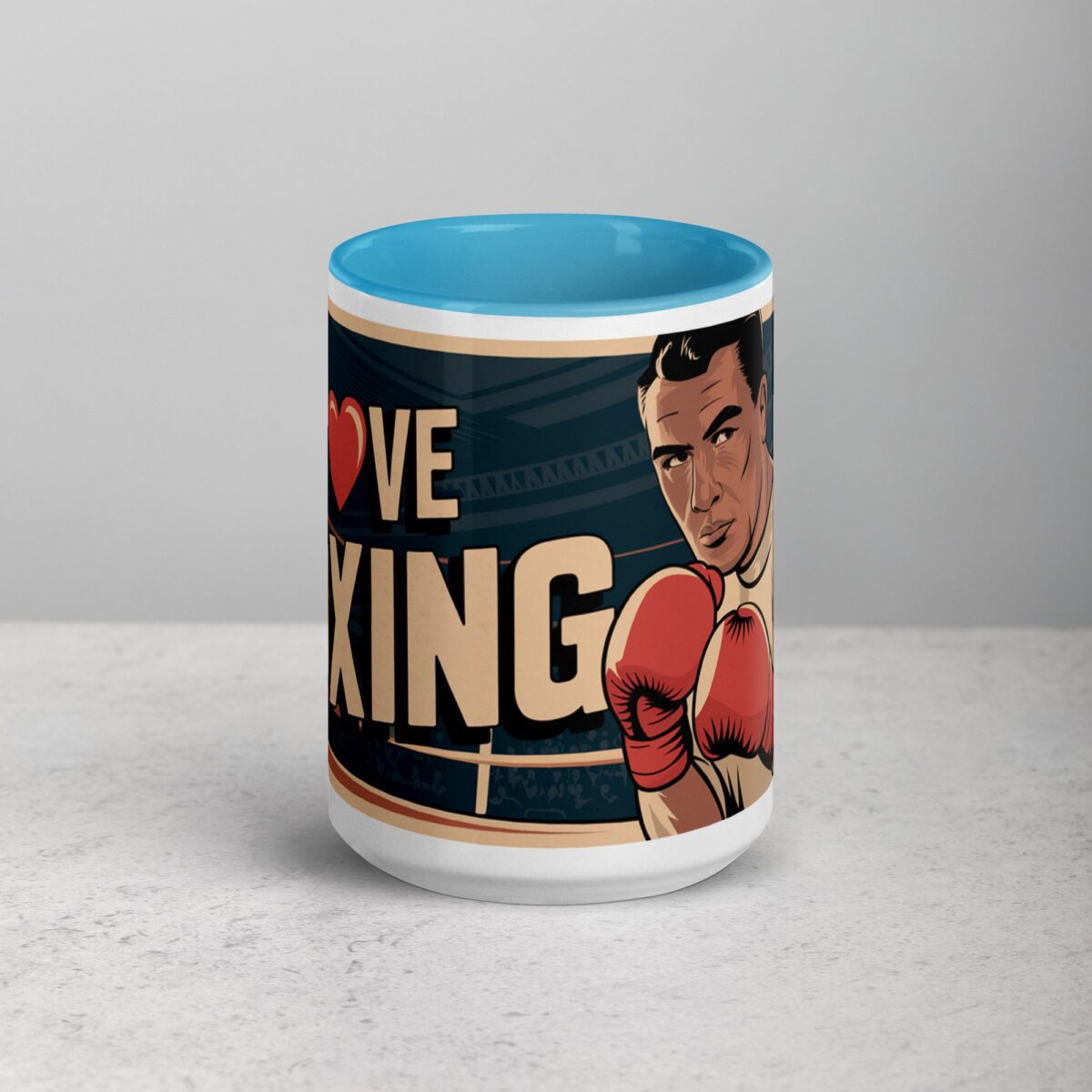 I Love Boxing Retro Coffee Mug & Tea Cup - Image 16