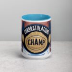 Congratulations Champ Boxing Coffee Mug & Tea Cup - Image 16