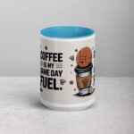 Coffee is My Game Day Fuel Basketball Mug - Image 16