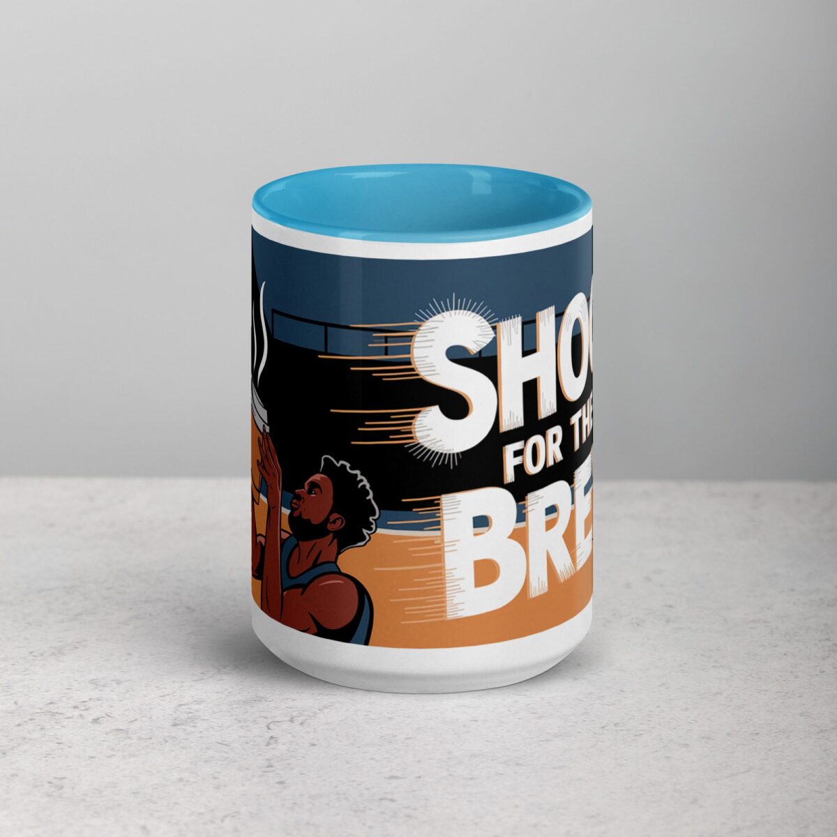 Shoot for the Brew Basketball Coffee Mug - Image 16