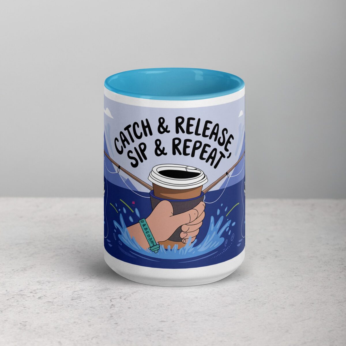 Catch & Release, Sip & Repeat Fishing Mug - Image 16