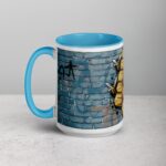Honeycomb Bee Graffiti Coffee Mug & Tea Cup - Image 17