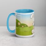 Bunny Rabbit Eating Carrot Coffee Mug & Tea Cup - Image 17