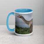 T-Rex Dinosaur in Wild Coffee Mug & Tea Cup - Image 17