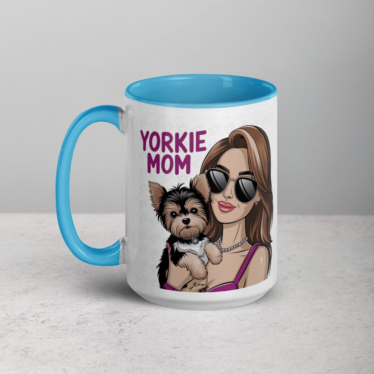 Yorkie Mom Coffee Mug & Tea Cup - Image 17