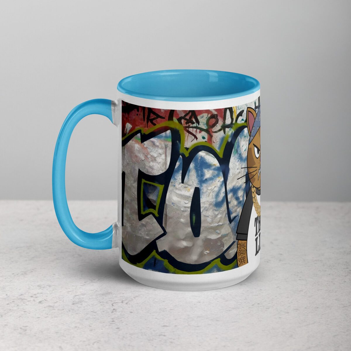 Thug Life Gangster Cat Coffee Mug & Tea Cup - Image 17