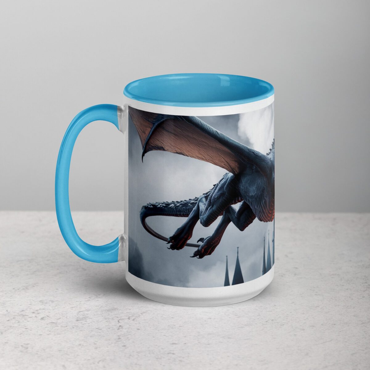 Flying Dragon Fire Coffee Mug & Tea Cup - Image 17