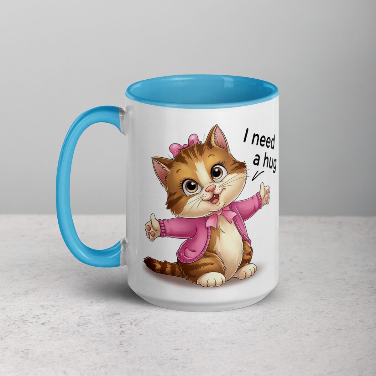 I Need a Hug Cat Coffee Mug & Tea Cup - Image 17