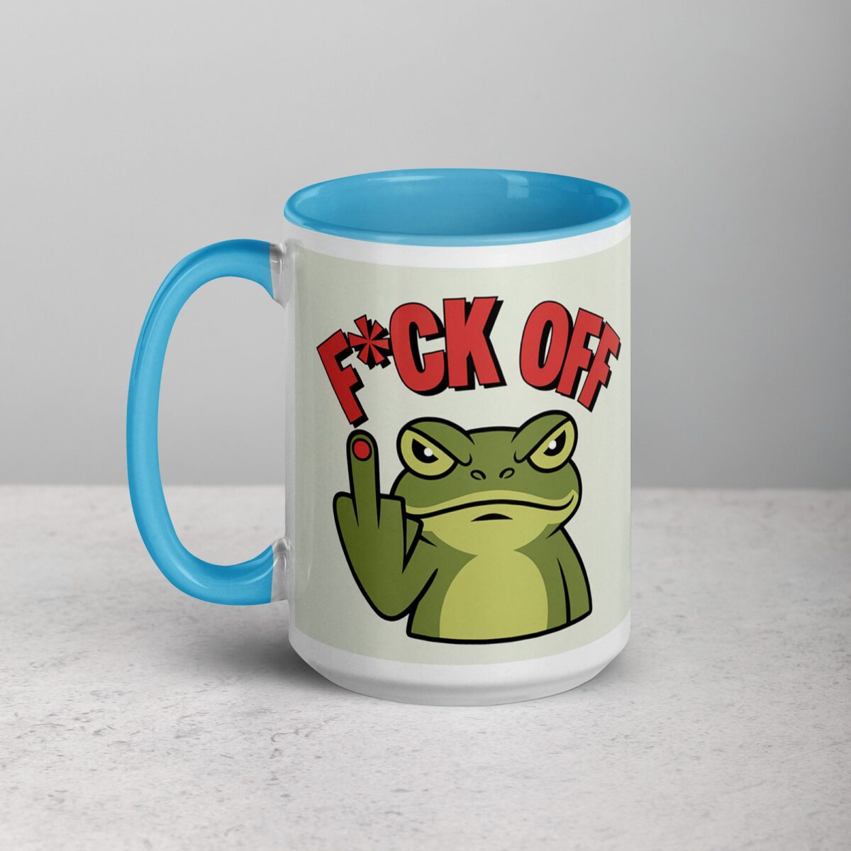 Middle Finger Frog Coffee Mug & Tea Cup - Image 17