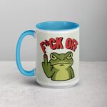 Middle Finger Frog Coffee Mug & Tea Cup - Image 17