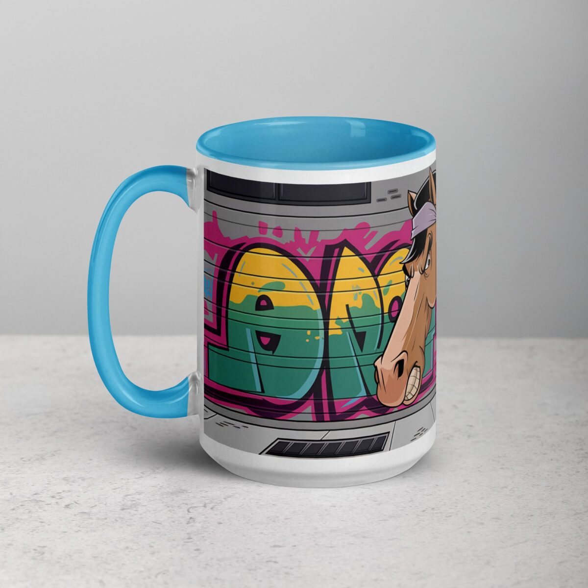 Thug Life Gangster Horse Coffee Mug & Tea Cup - Image 17