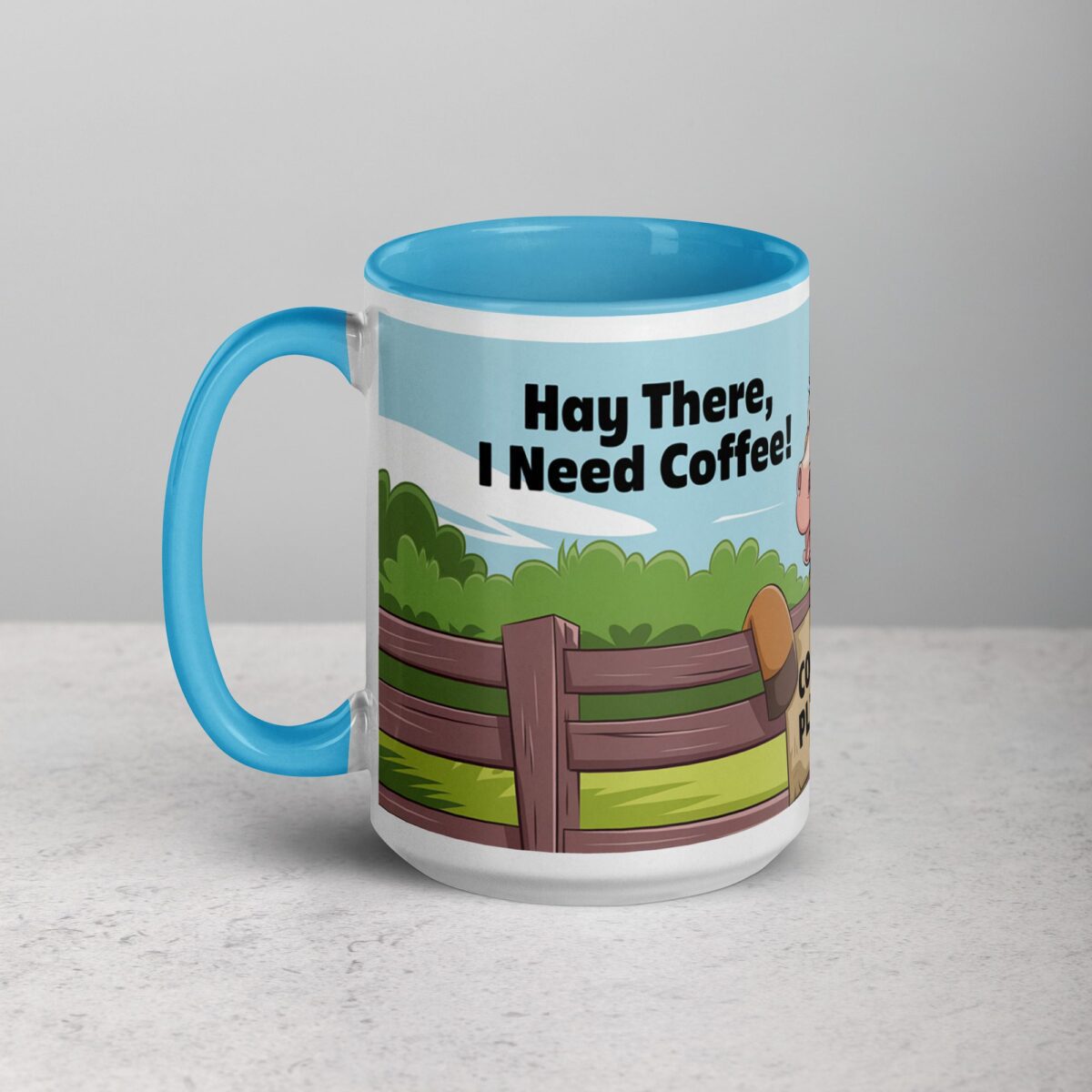 Hay There I Need a Coffee Horse Mug - Image 17