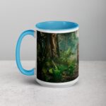 Majestic Lion Walking Through Jungle Mug - Image 17