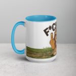 Middle Finger Lion Coffee Mug & Tea Cup - Image 17