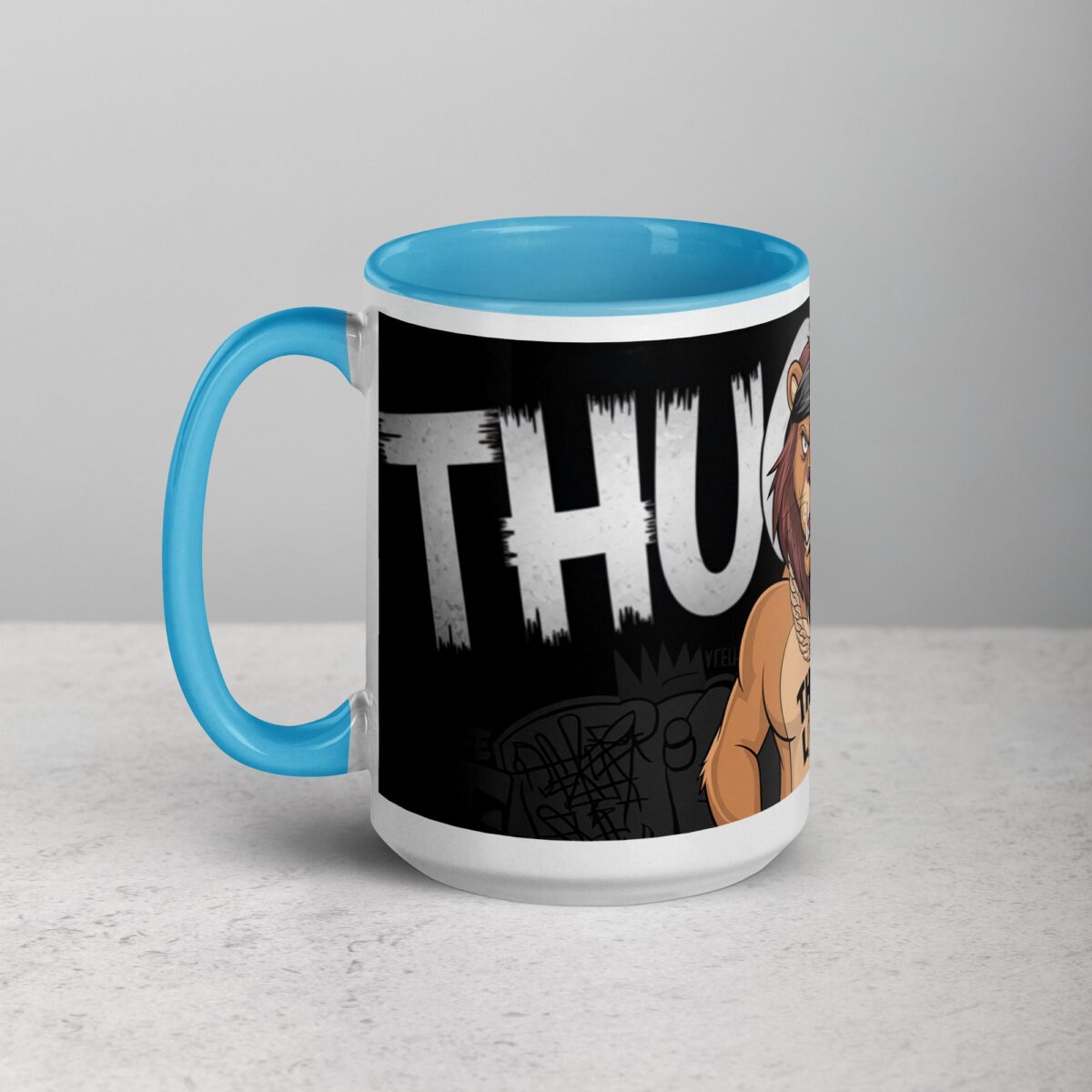 Thug Life Lion Coffee Mug & Tea Cup - Image 17