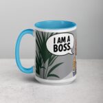 I am a Boss Lion Coffee Mug & Tea Cup - Image 17