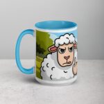 Middle Finger Sheep Coffee Mug & Tea Cup - Image 17