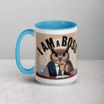 I am a Boss Owl Coffee Mug & Tea Cup - Image 17