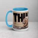 Thug Life Gangster Snail Coffee Mug & Tea Cup - Image 17