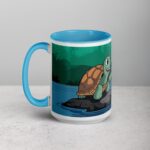 Caffeine Makes Me Come Out of My Shell Turtle Mug - Image 17