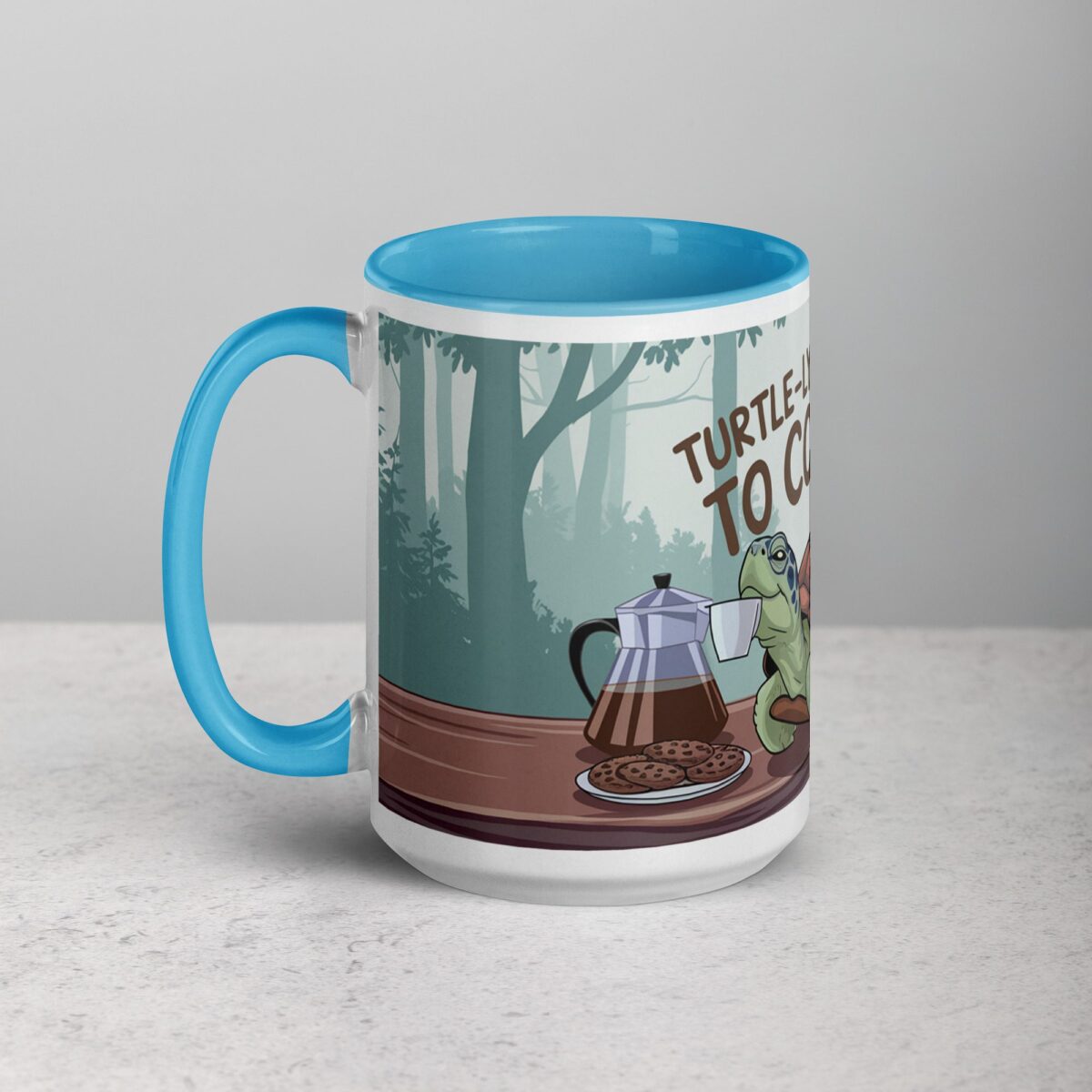 Turtle-ly Addicted to Coffee Mug - Image 17