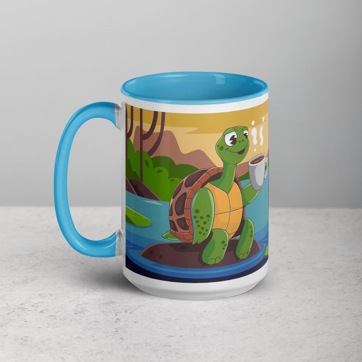 Espresso Yourself, Don’t Be Shellfish! Turtle Coffee Mug - Image 17