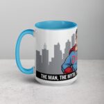The Man, The Myth, The Legend... and His Coffee Dad Superhero Mug - Image 17