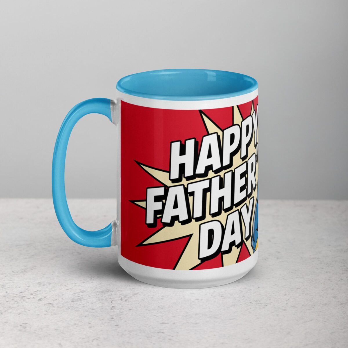 Happy Fathers Day Superhero Coffee Mug - Image 17